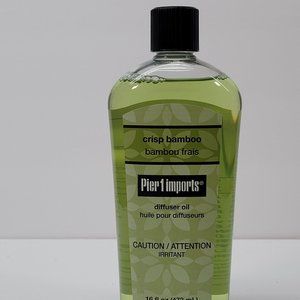 Pier 1 Imports Crisp Bamboo Reed Diffuser Oil Refill 16 oz Discontinued, Rare